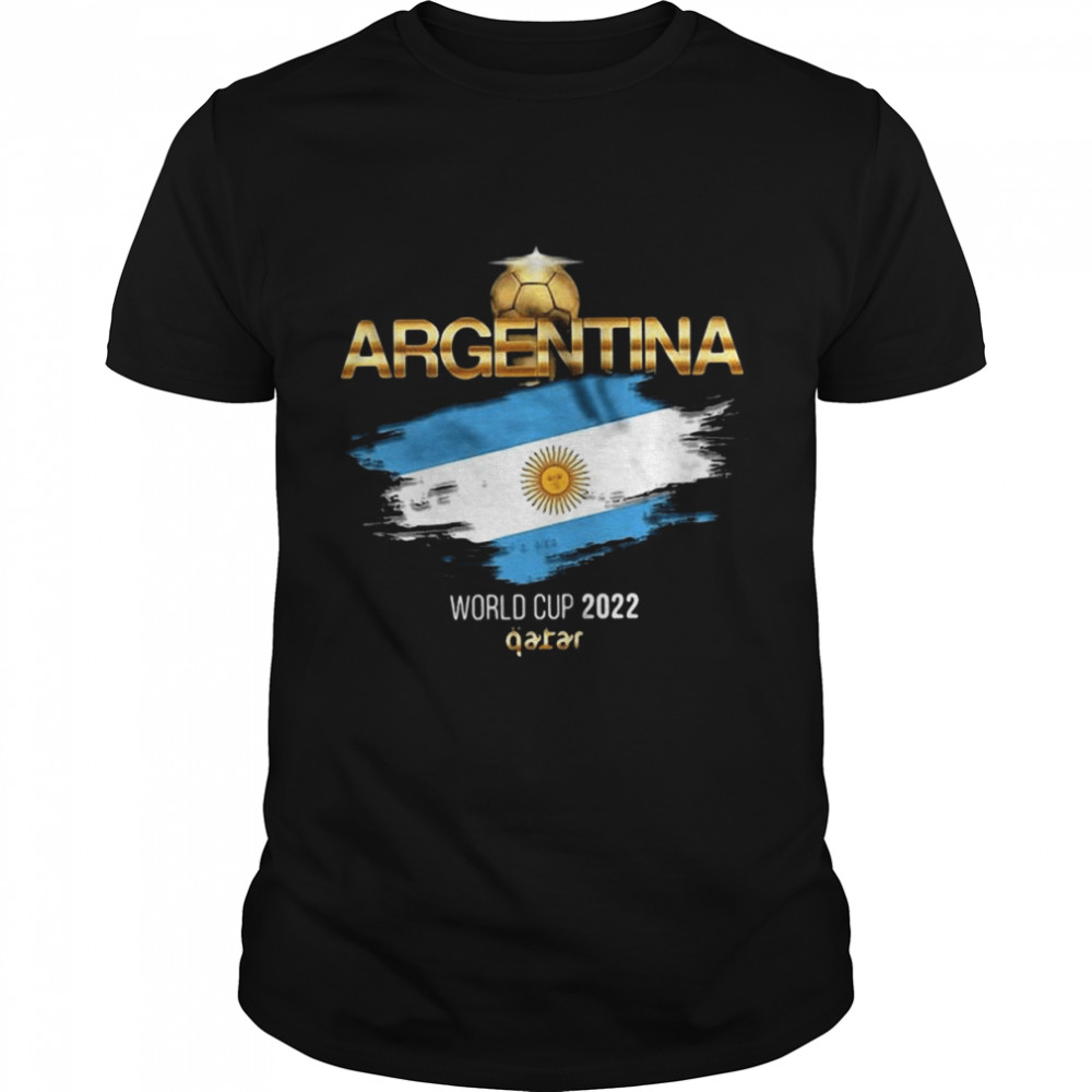 World Cup 2022 Argentina Champions Shirt