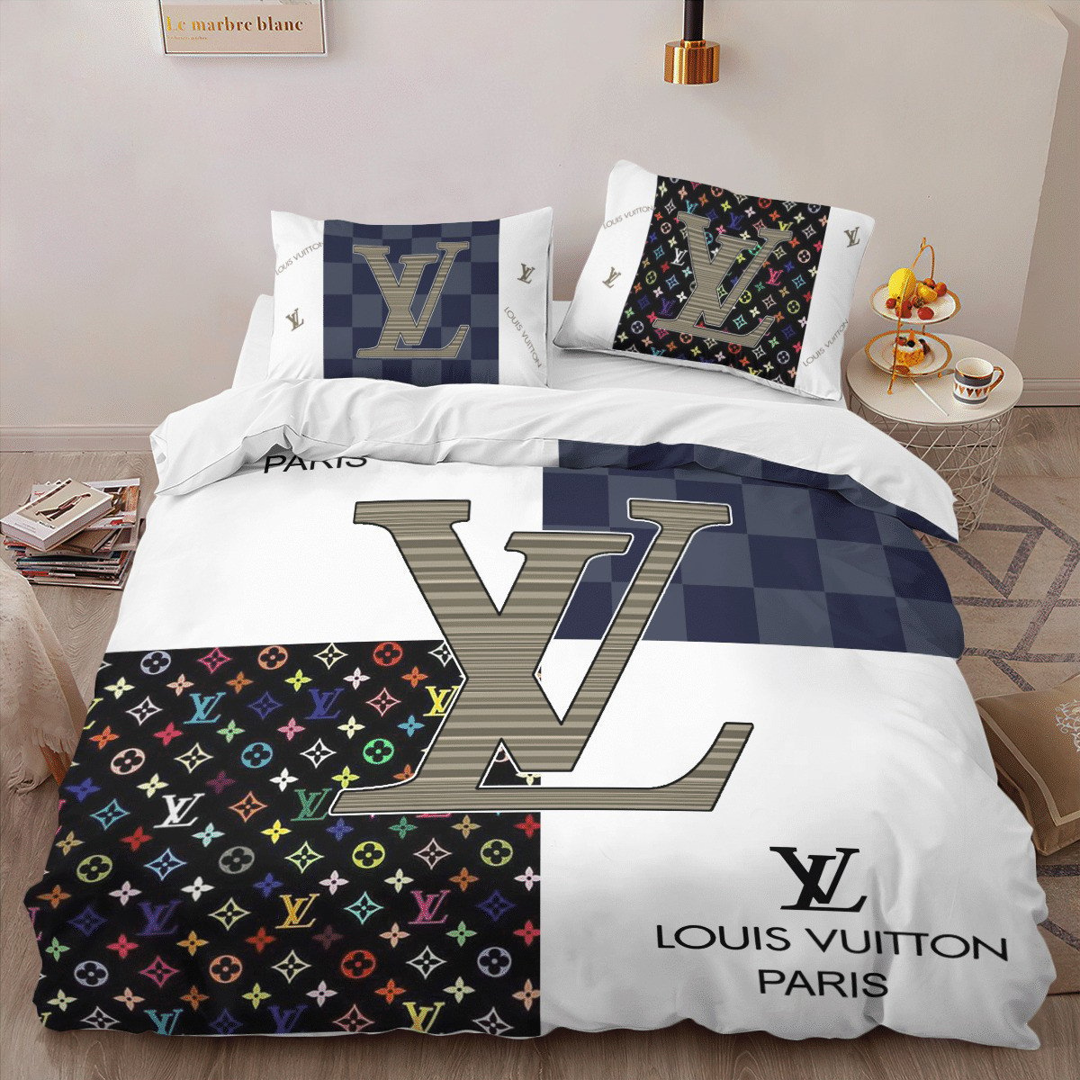 FRENCH LUXURY BRAND #10 3D PERSONALIZED CUSTOMIZED BEDDING SETS DUVET COVER BEDROOM SETS BEDSET BEDLINEN