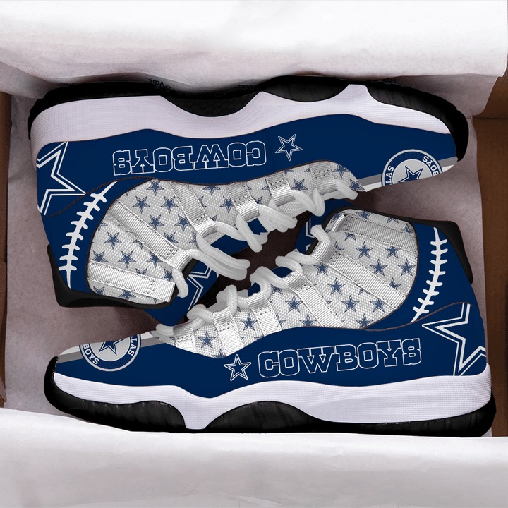 Dallas Cowboys Air Jordan 11 Shoes HT
