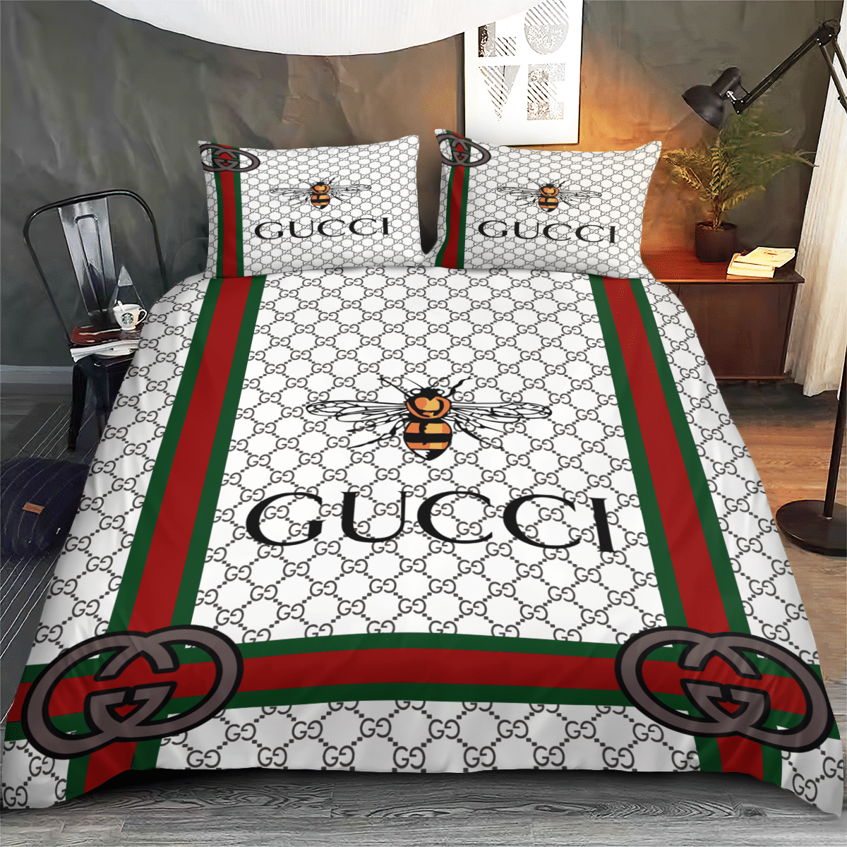 Italian High-end Brand #27 3D Personalized Customized Bedding Sets Duvet Cover Bedroom Sets Bedset Bedlinen-01