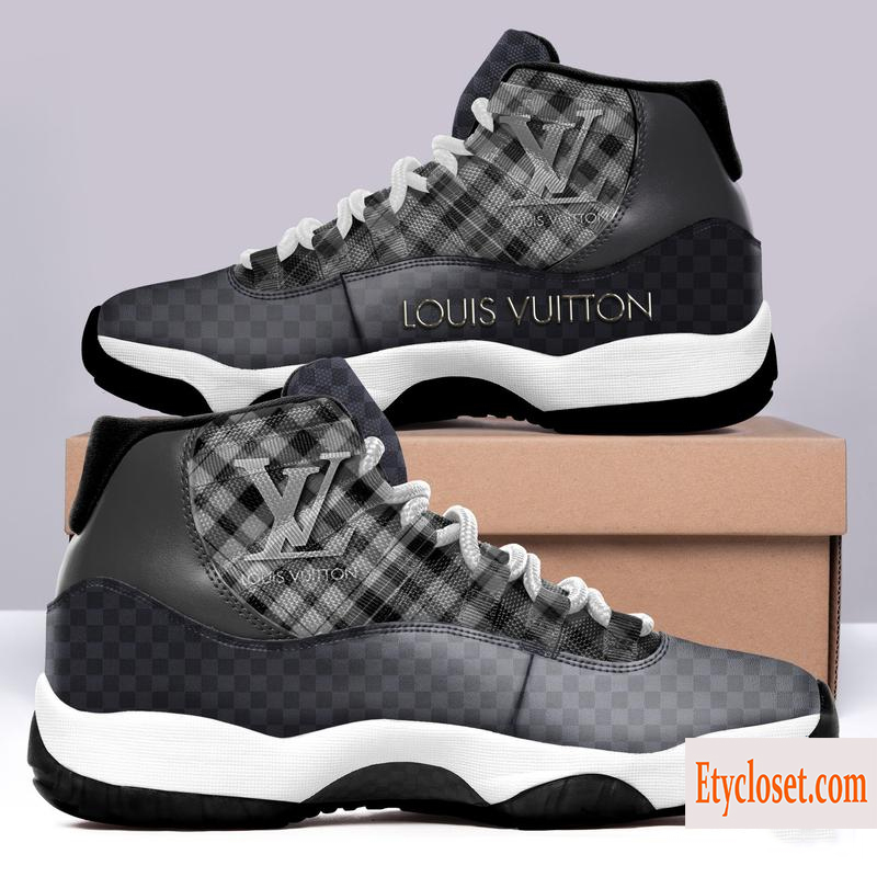 LV Jordan Shoes Louis Vuitton Caro Design Air Jordan 11 Shoes HN