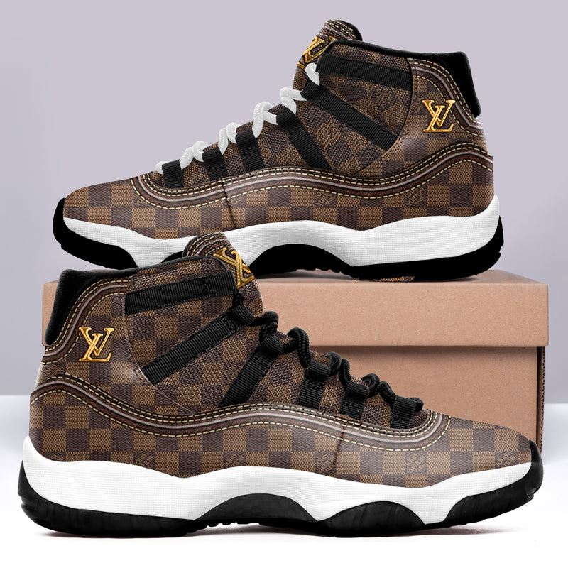 Louis Vuitton Monogram Air Jordan 11 Sneakers Shoes LV Hot 2022 For Men Women HT