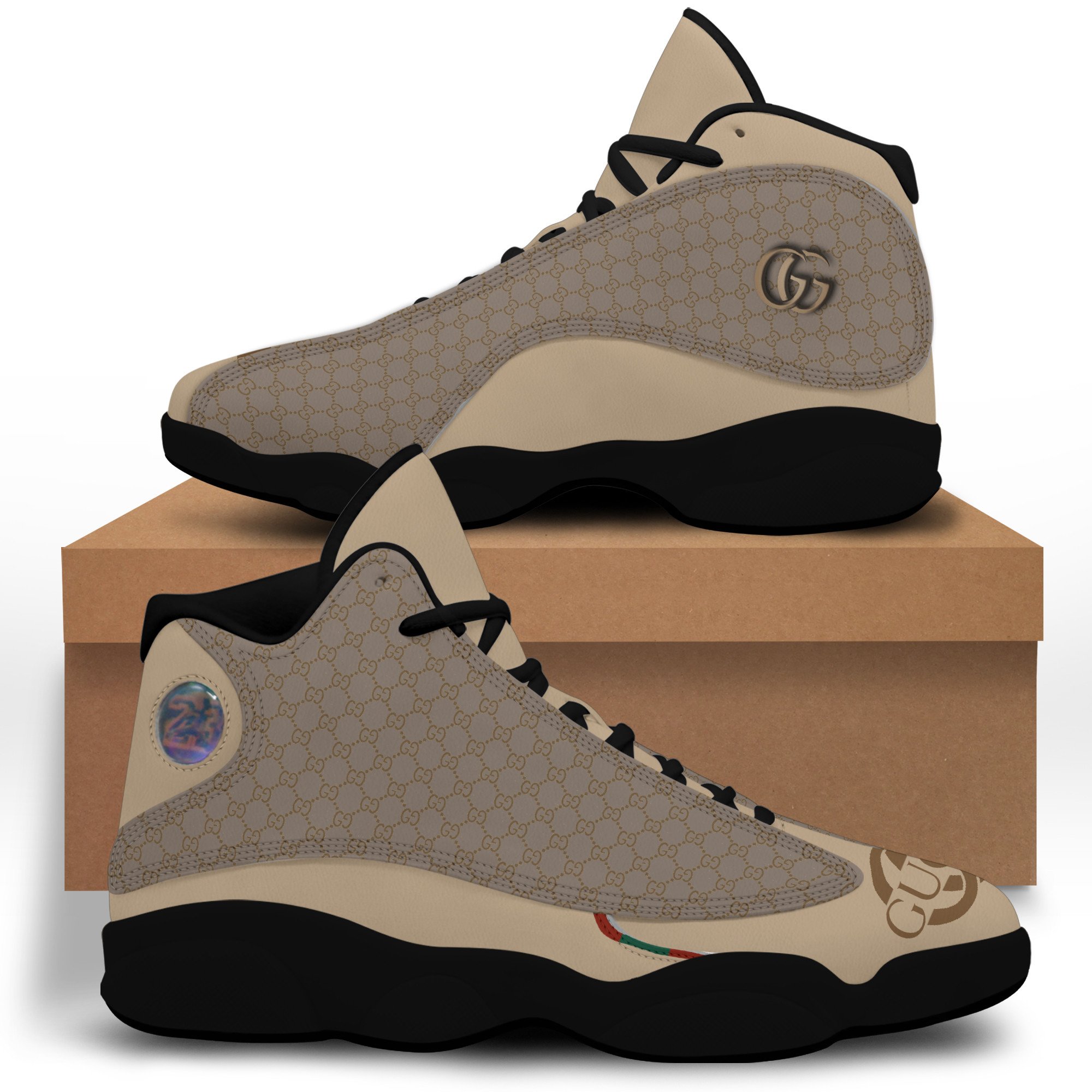 Luxury Brand GC Air Jordan 13 Sneakers  ver 9