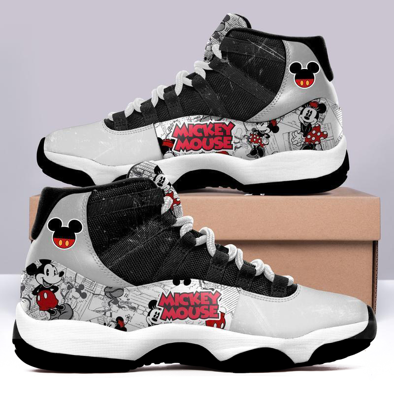 Mickey Mouse Air Jordan 11 Sneakers Shoes Disney Gifts For Men Women HT