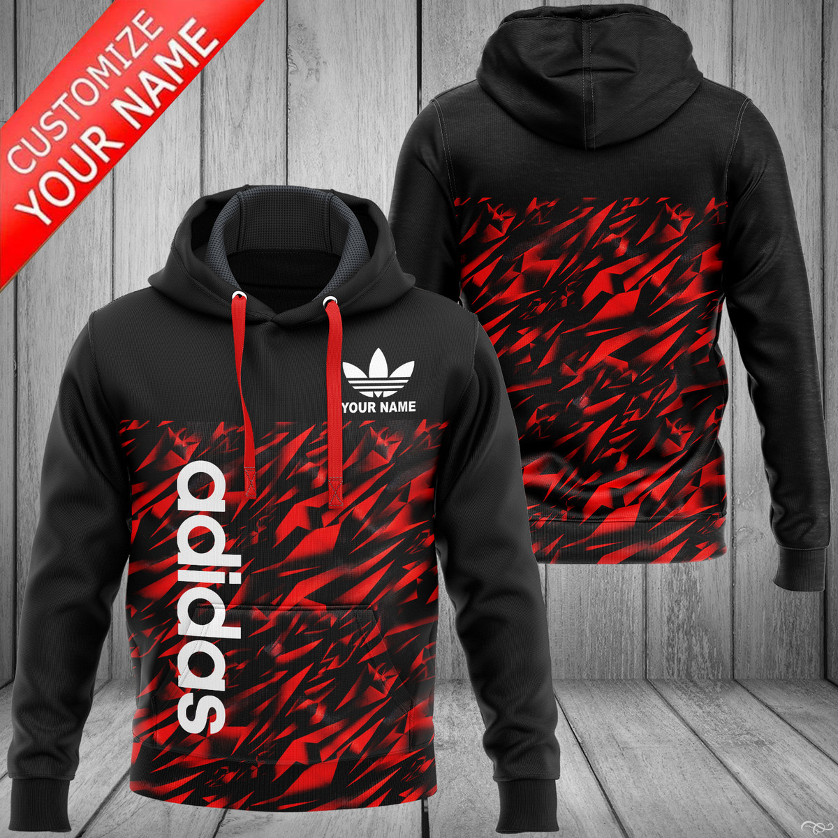 ADD 3D Customize Name Hoodie ADD5264  Ver 35 Hoodie