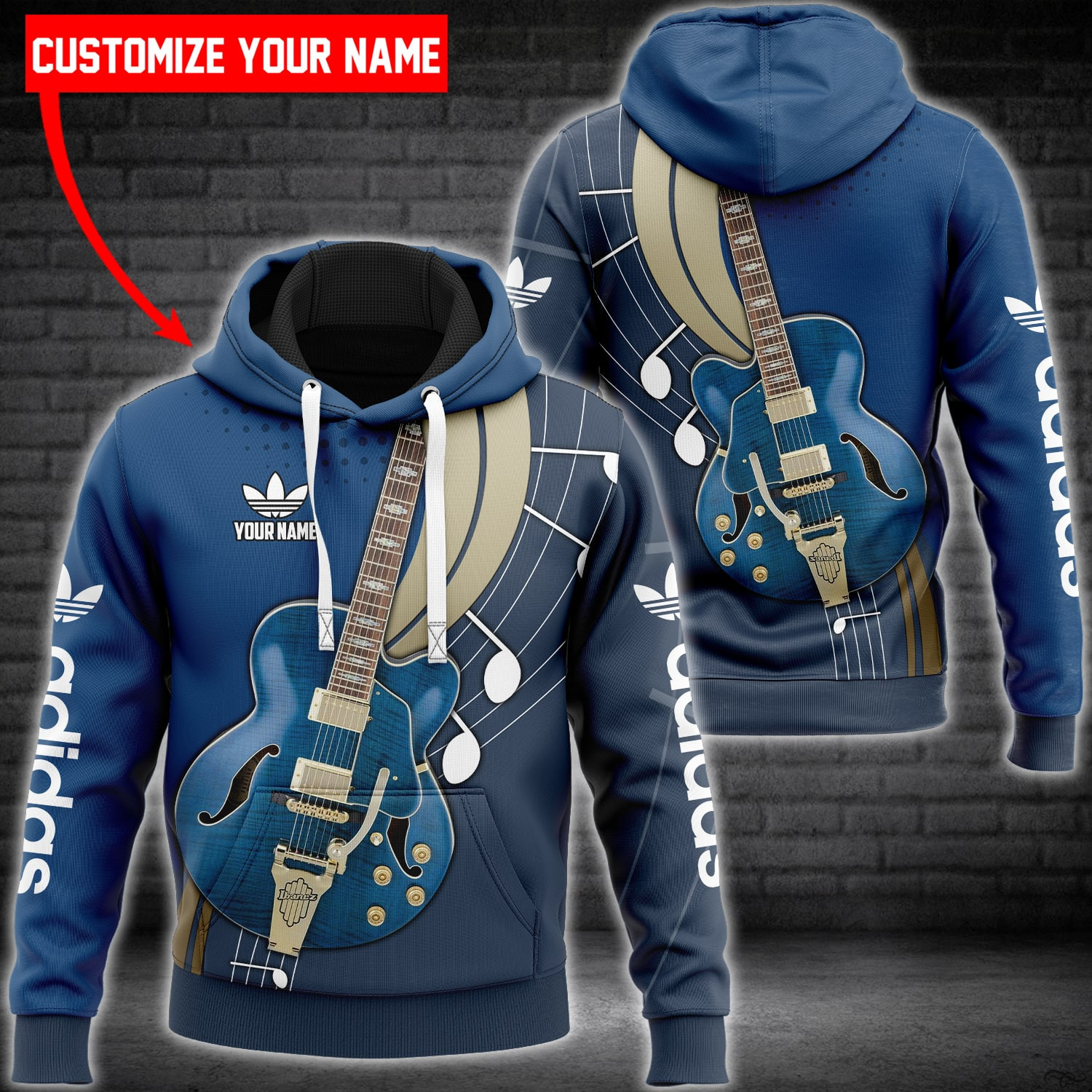 ADD 3D Customize Name Hoodie ADD5774  Ver 21 Hoodie