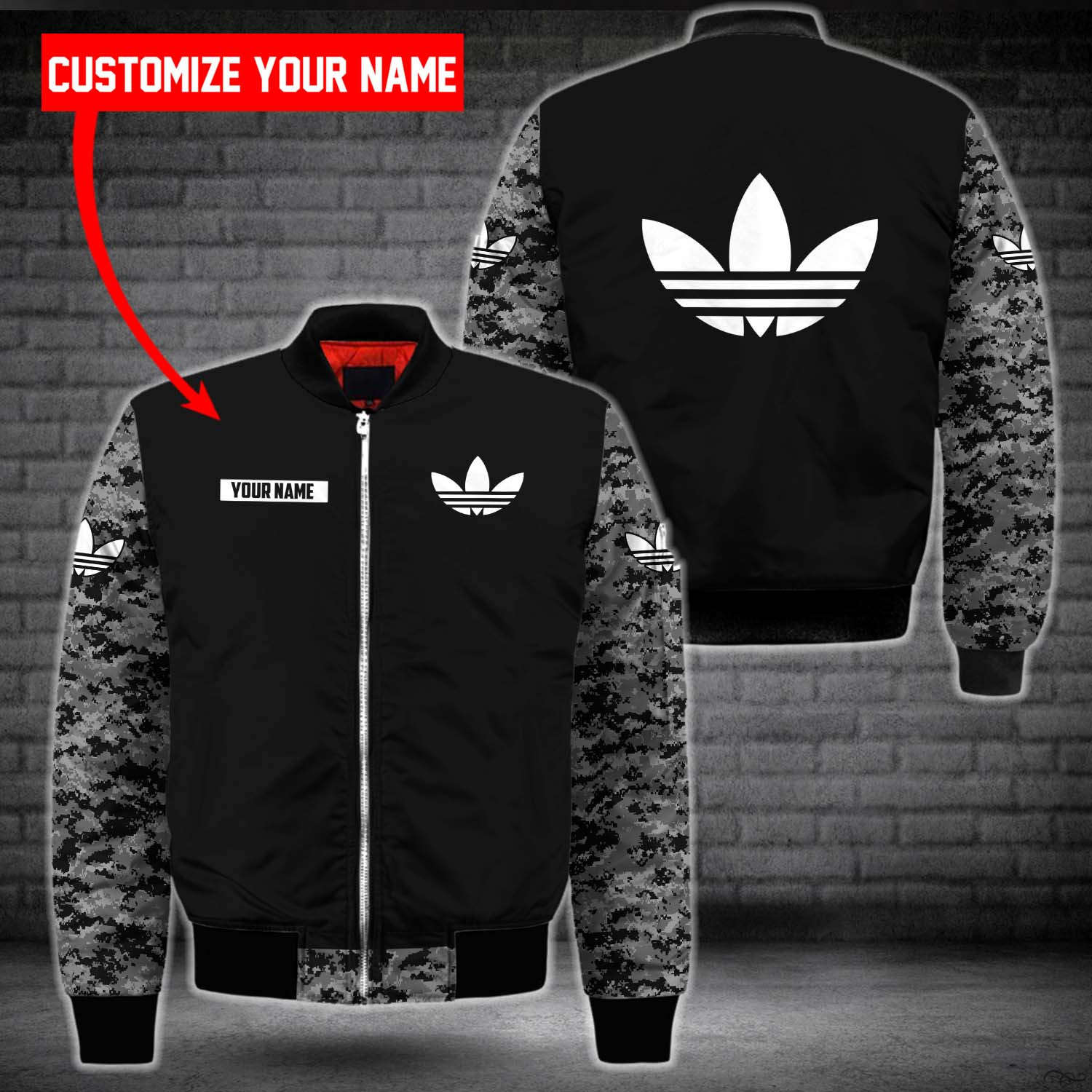 ADD Customize Name Bomber Jacket ADD5188 Ver 23 Bomber