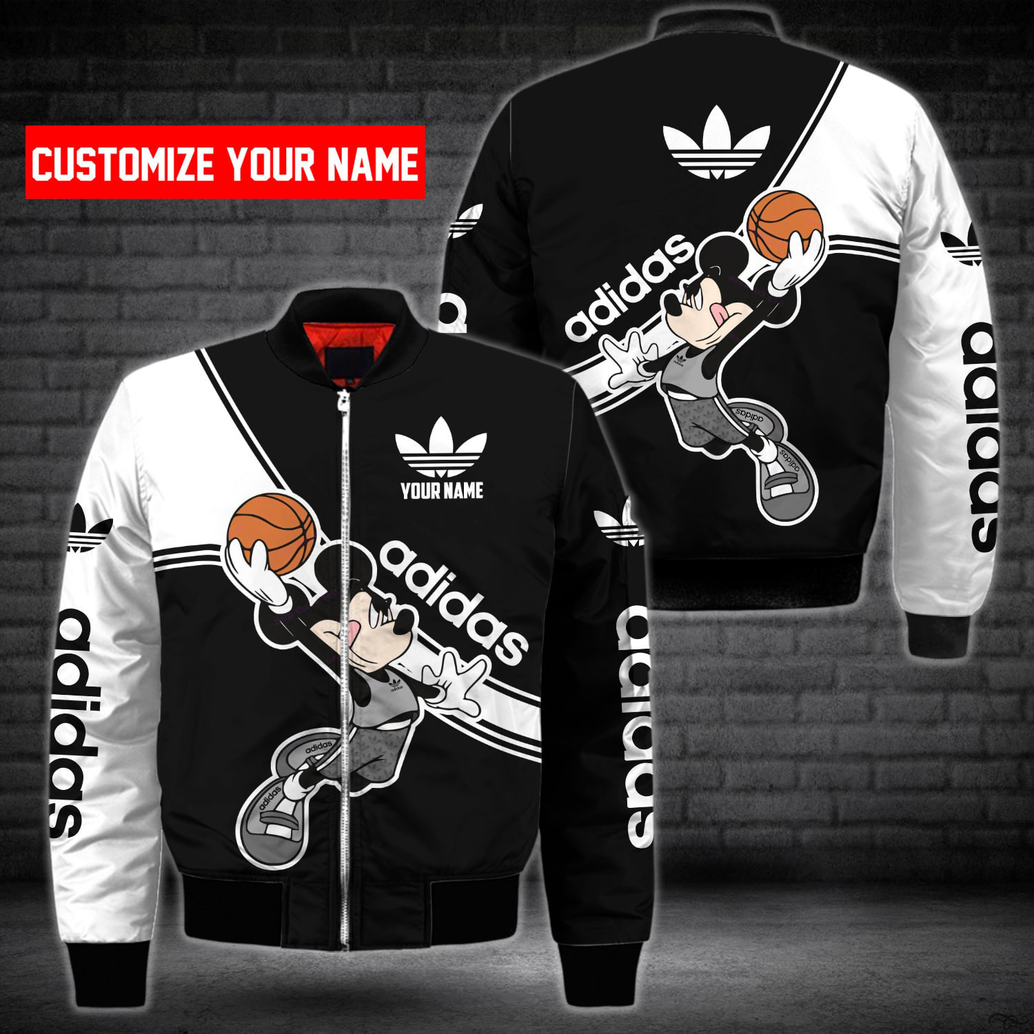 ADD Customize Name Bomber Jacket ADD5800 Ver 5 Bomber