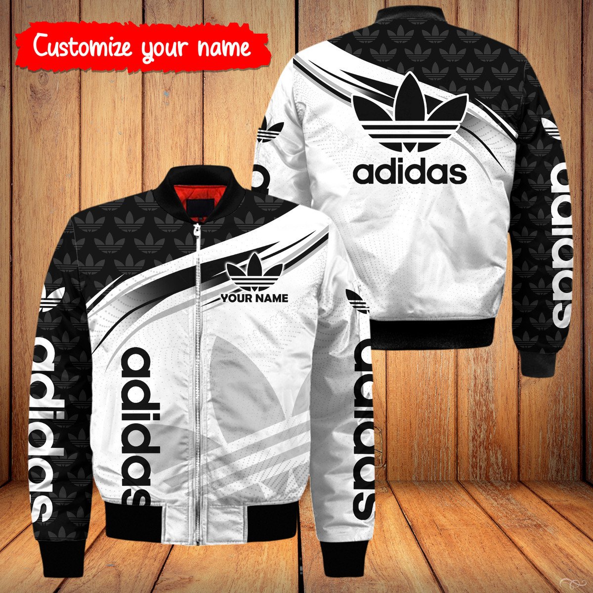 ADD Customize Name Bomber Jacket ADD6007 Ver 2 Bomber