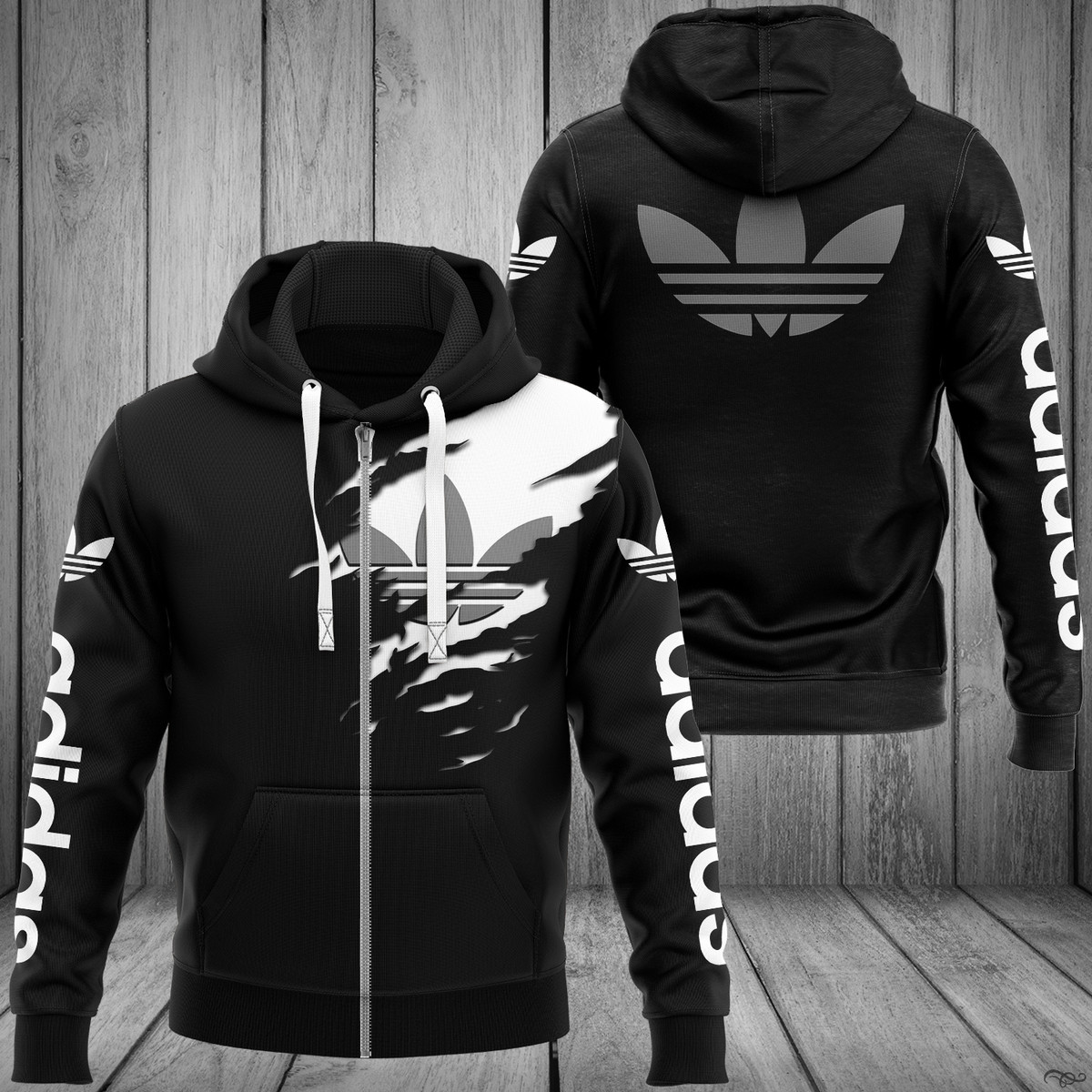 ADD Zip Hoodie ADD5316 Ver 290 Zipper Hoodie