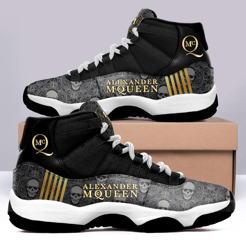 Alexander McQueen Air Jordan 11 Sneakers Shoes Hot 2022 Gifts For Men Women HT