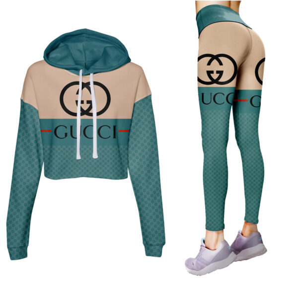 GC Luxury Combo Crop Hoodie Legging ES03