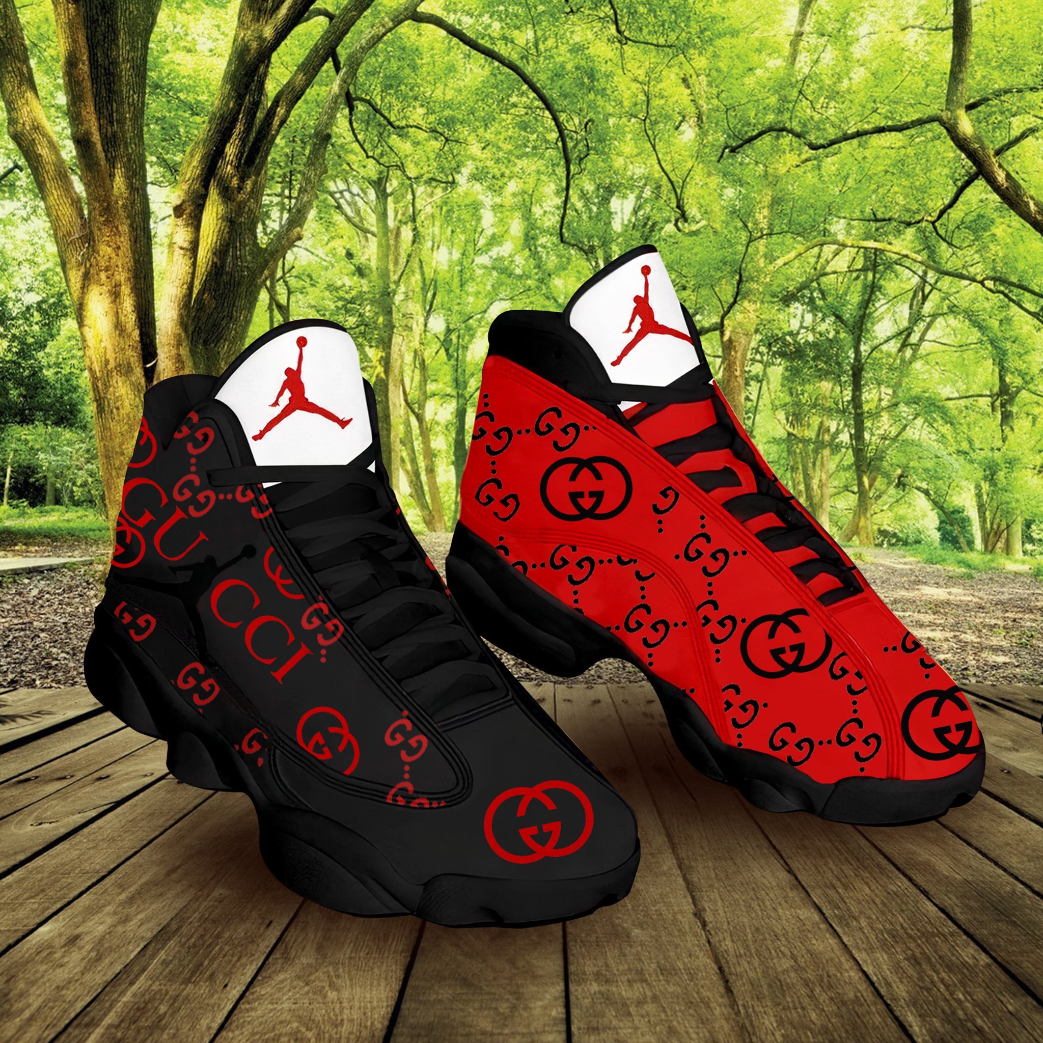 Jumpman Red GC Sneakers Air Jordan 13 GC Sport Shoes Gifts  ver 10