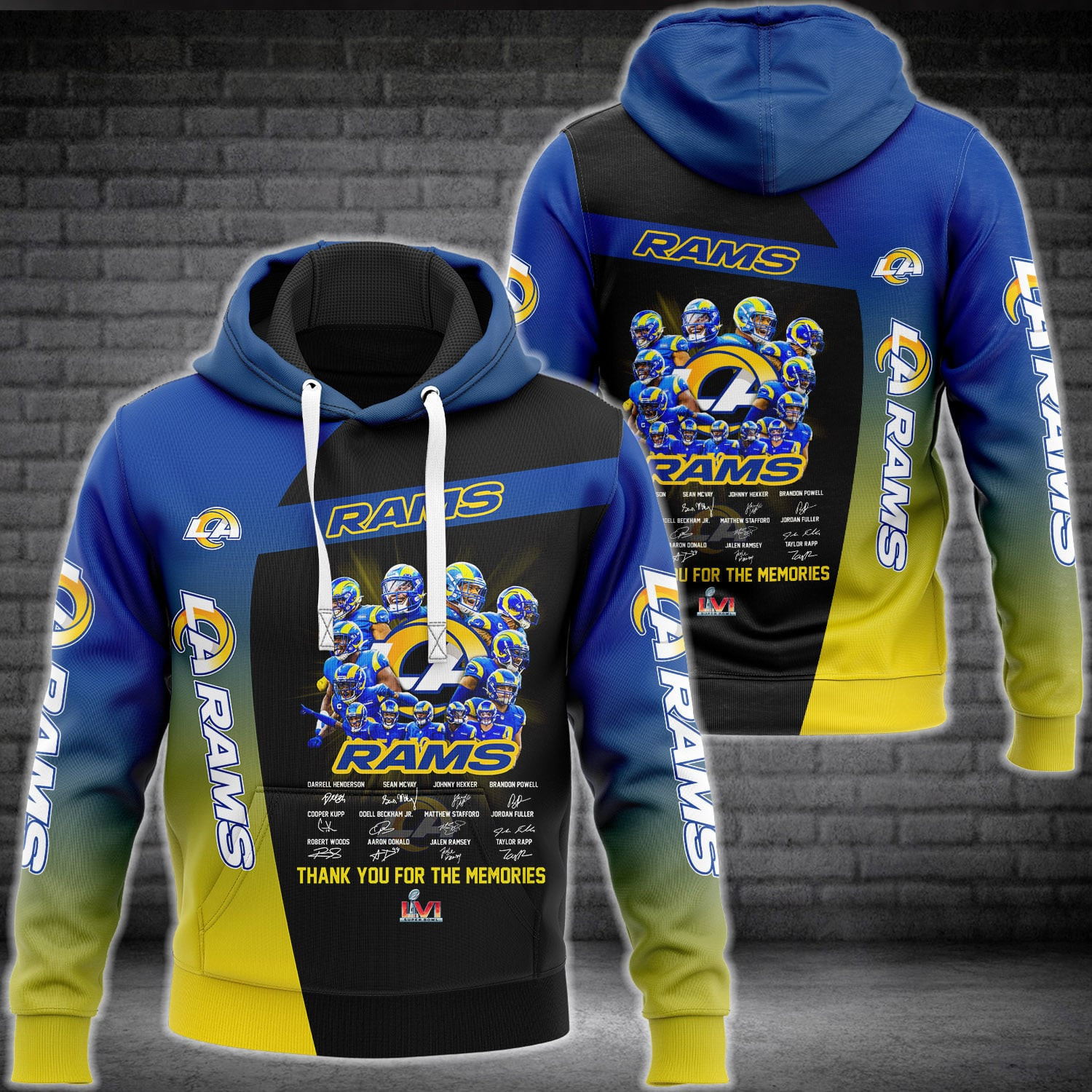 LAR 3D Hoodie LAR5352 Ver 346 Hoodie