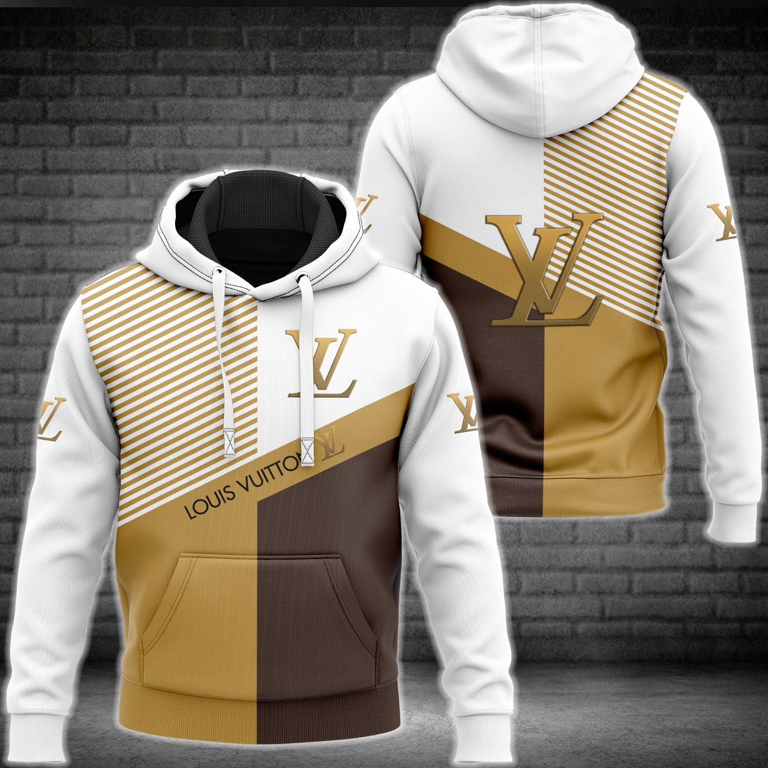 LV 3D Hoodie LV5331 Ver 351 Hoodie