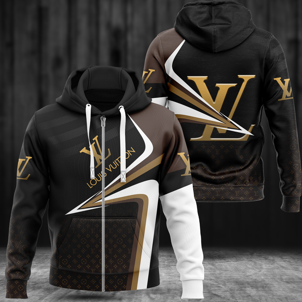 LV Zip Hoodie LV5556 Ver 166 Zipper Hoodie