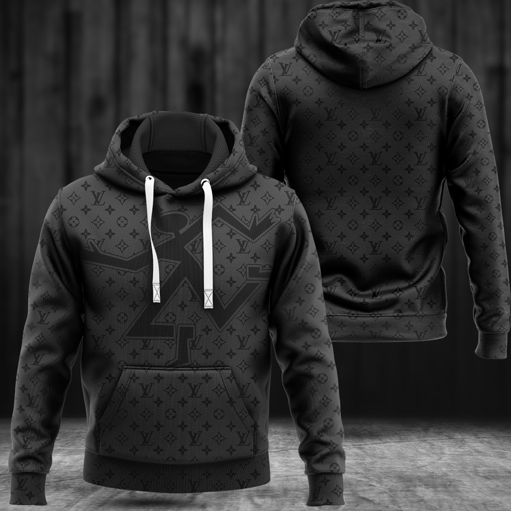 LVN 3D Hoodie LV5530BK Ver 252 Hoodie