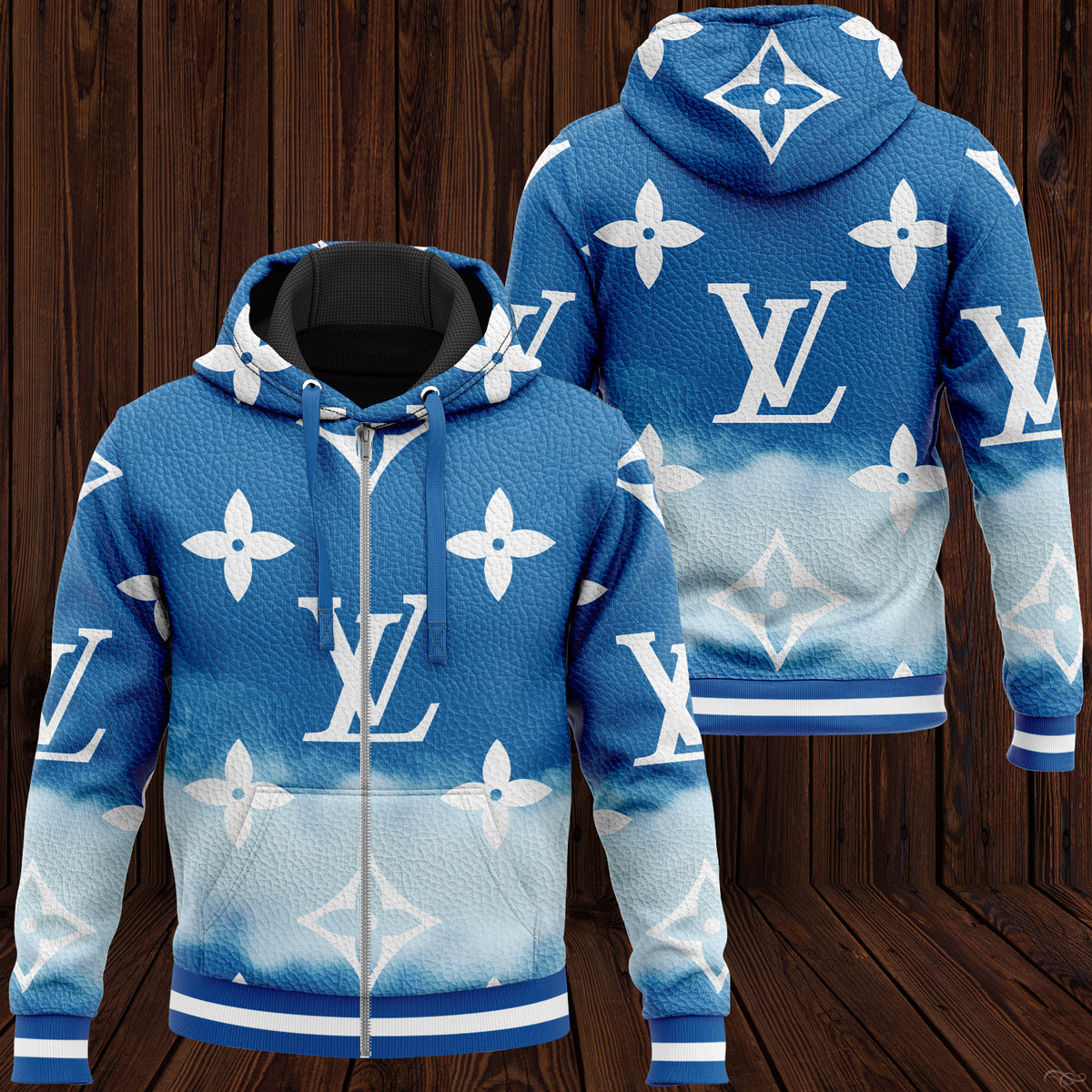 LVN Zip Hoodie LV5233 Ver 359 Zipper Hoodie