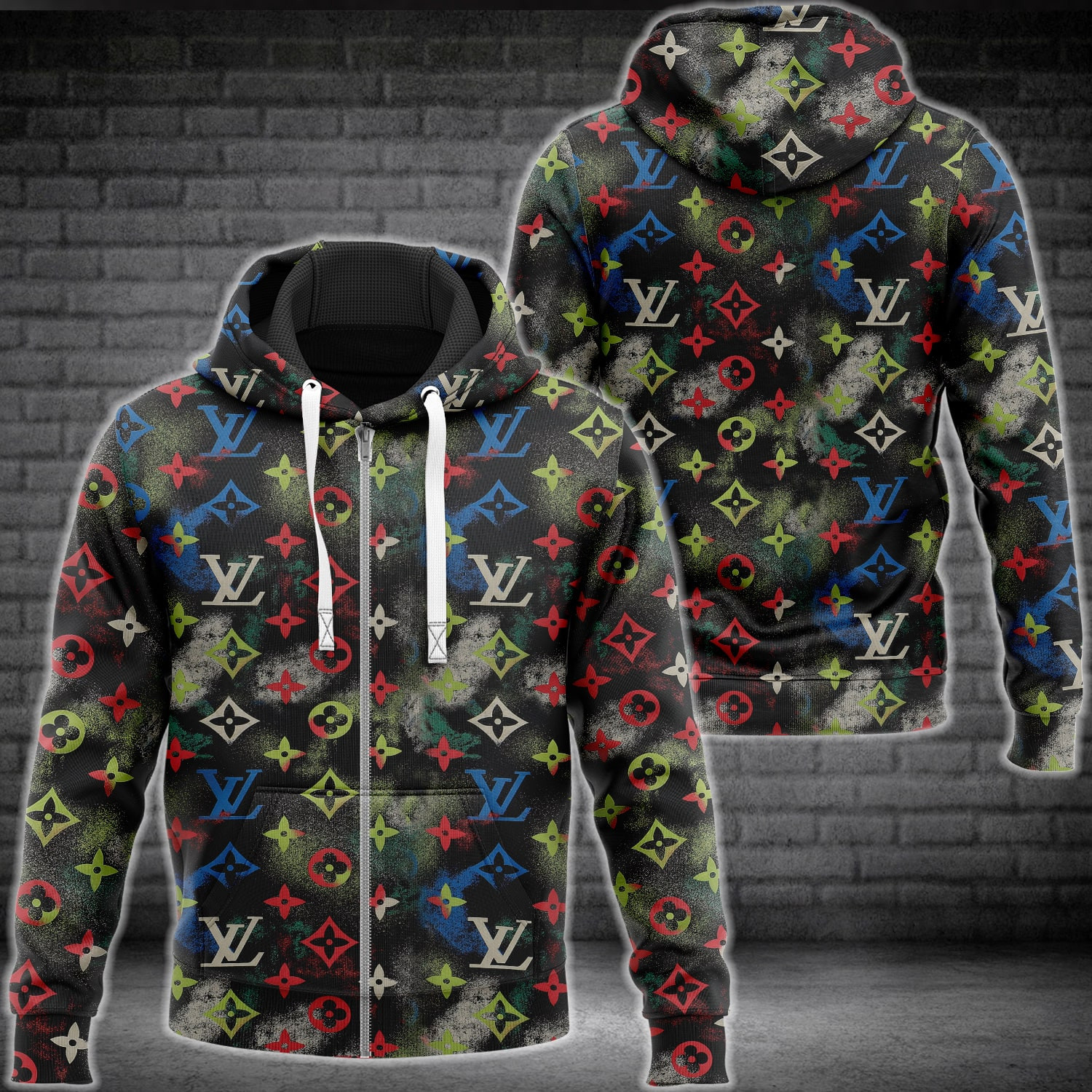 LVN Zip Hoodie LV5394 Ver 203 Zipper Hoodie