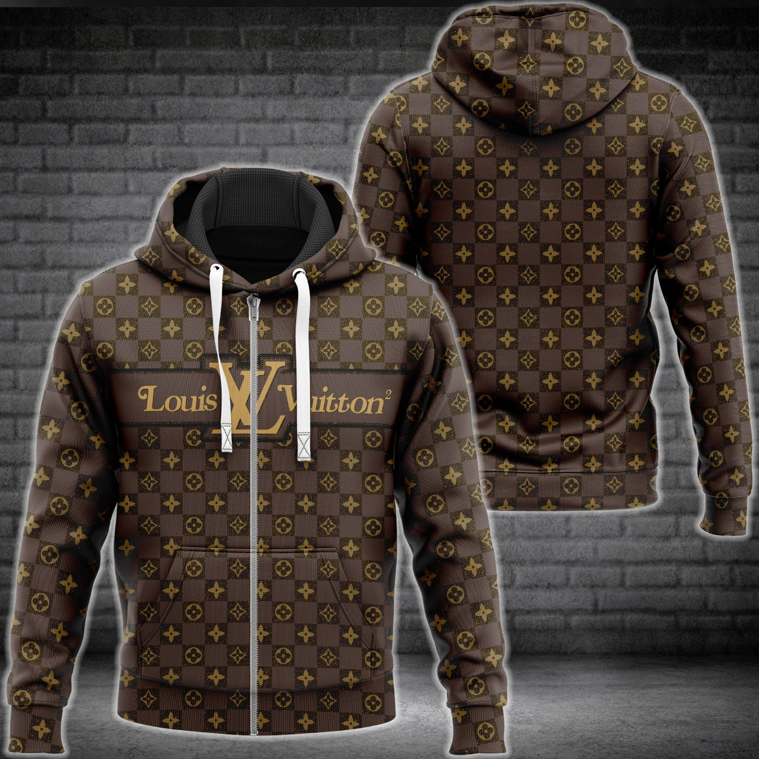 LVN Zip Hoodie LV5540 Ver 195 Zipper Hoodie