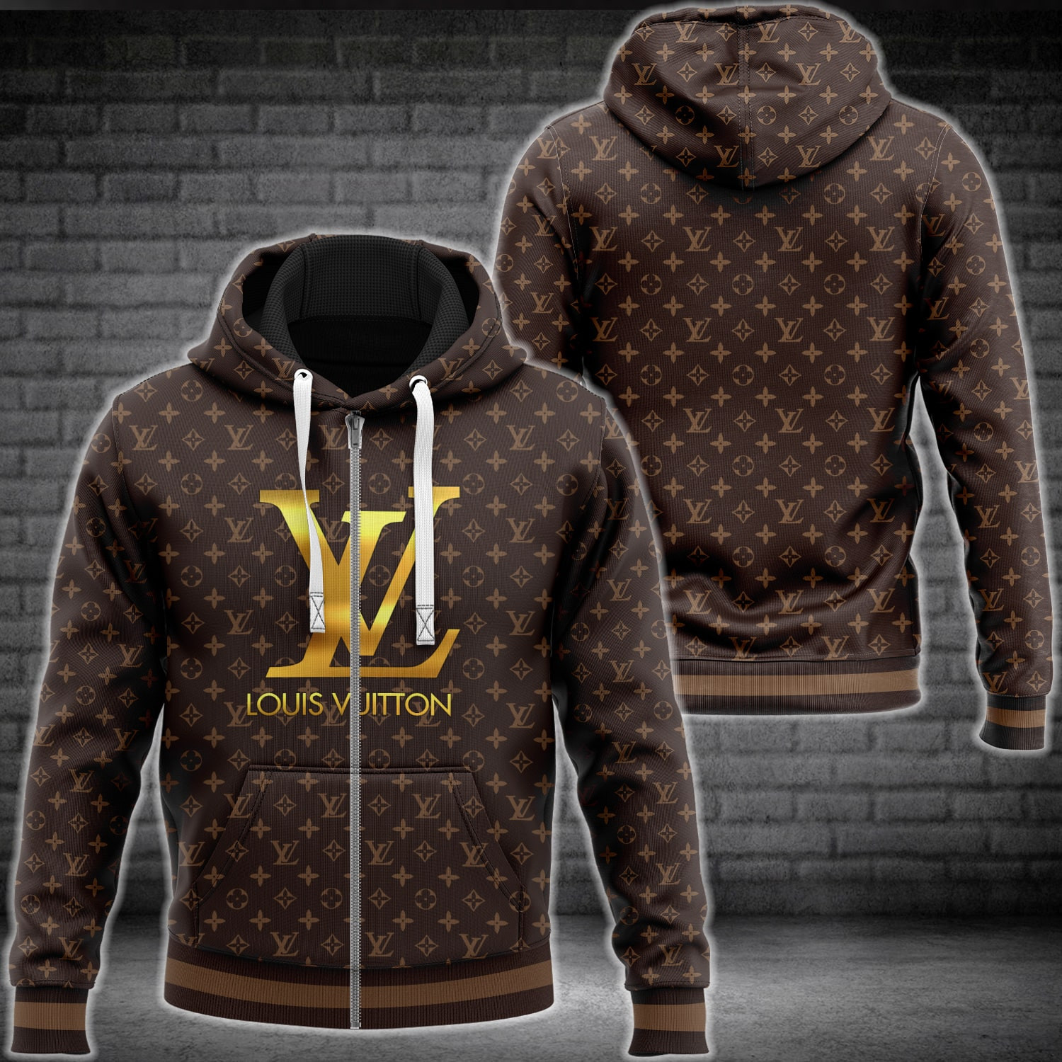 LVN Zip Hoodie LVN5318 Ver 314 Zipper Hoodie