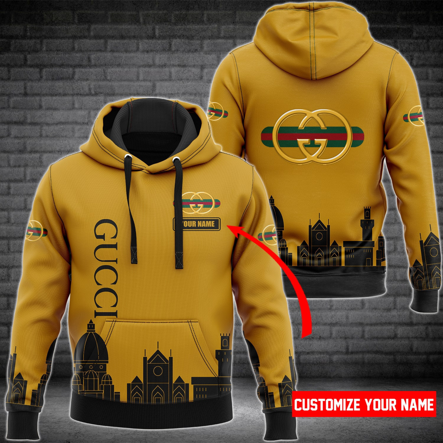 Luxury 3D Customize Name Hoodie GC5179  Ver 12 Hoodie