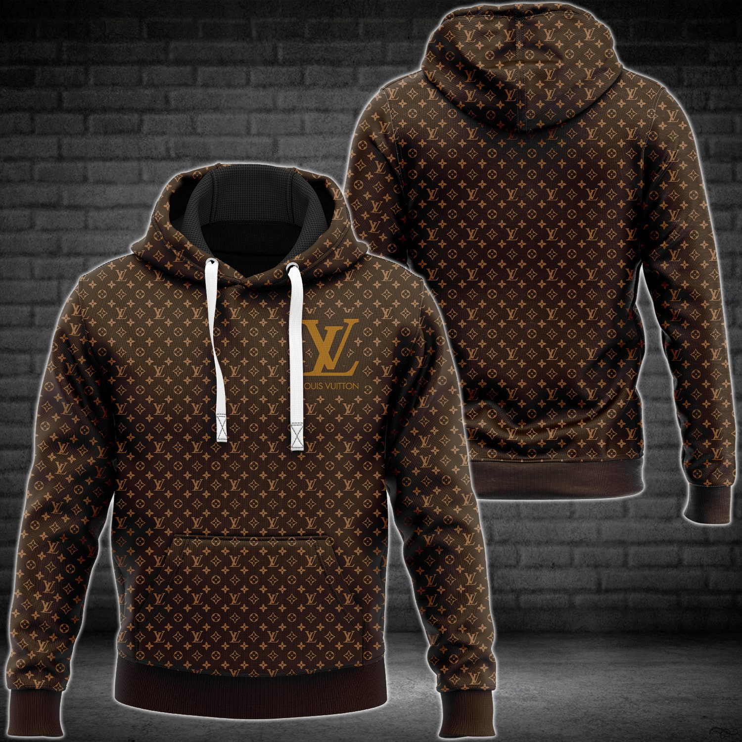 Luxury 3D Hoodie LV4320 Ver 86 Hoodie