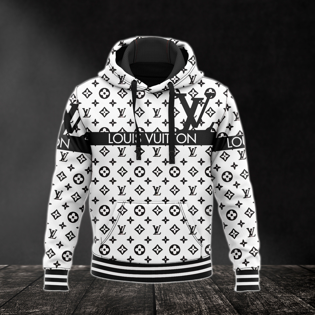 Luxury 3D Hoodie LV5159 Ver 66 New Style D249 Hoodie