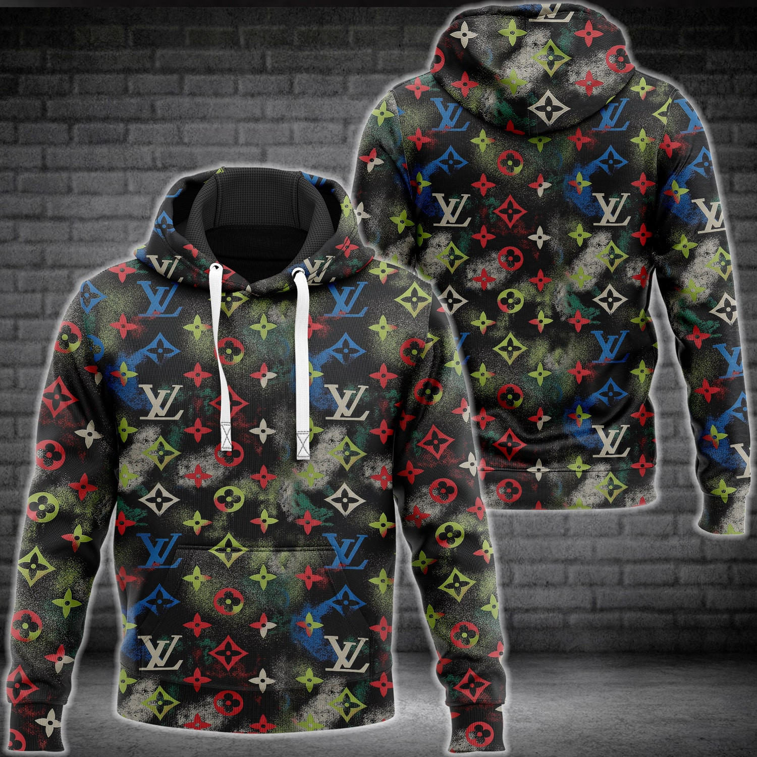 Luxury 3D Hoodie LV5394 Ver 62 Hoodie