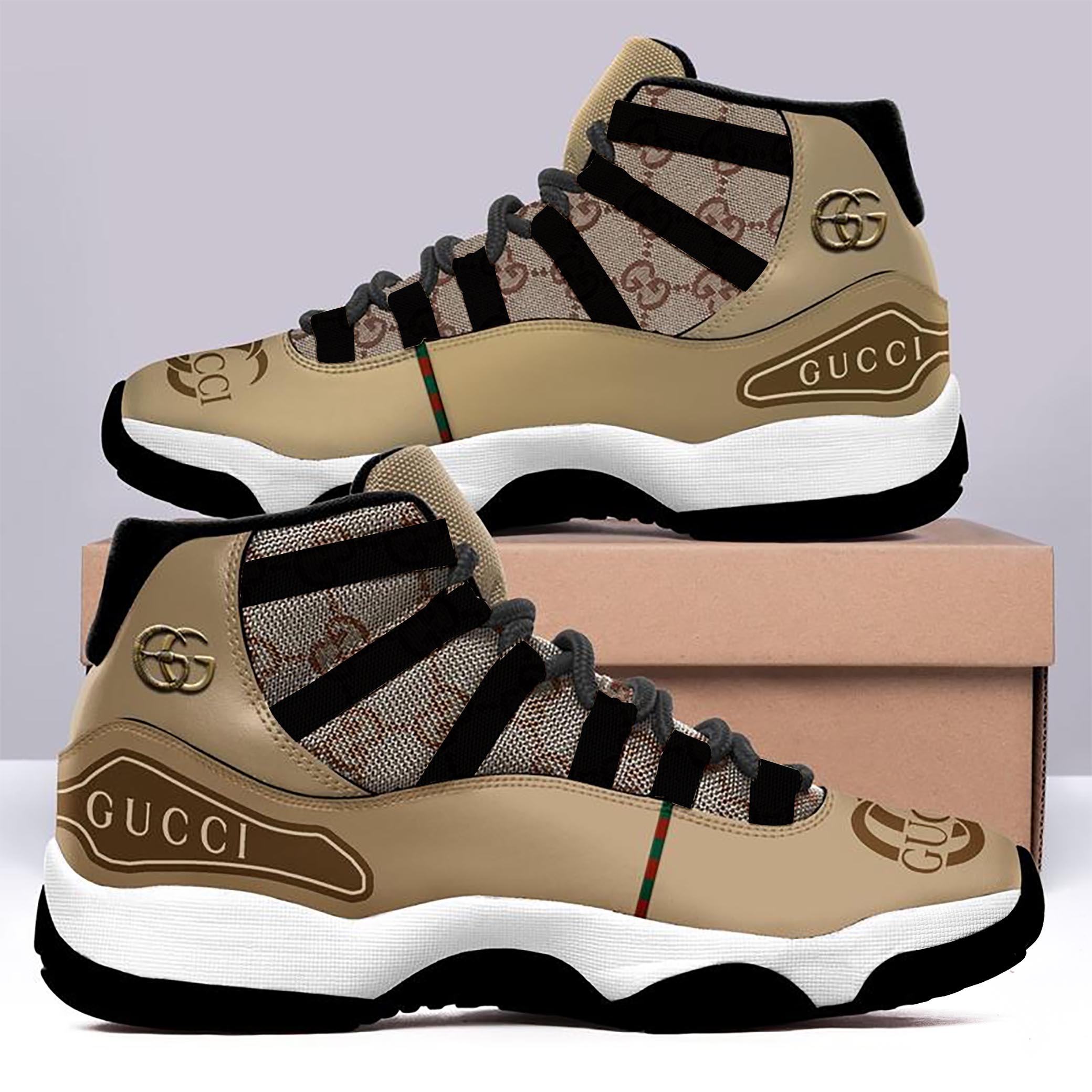 Luxury Gucci Air Jordan 11 Sneakers Shoes Hot 2022 Gifts For Men Women HT