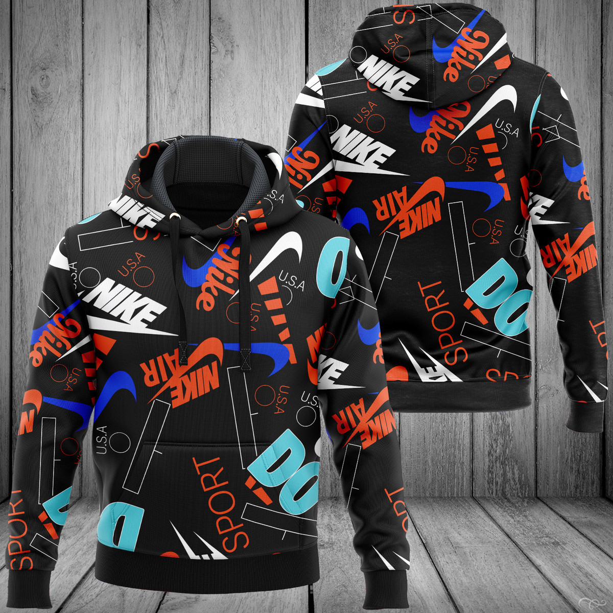 NK 3D Hoodie NK5982 Ver 44 Hoodie