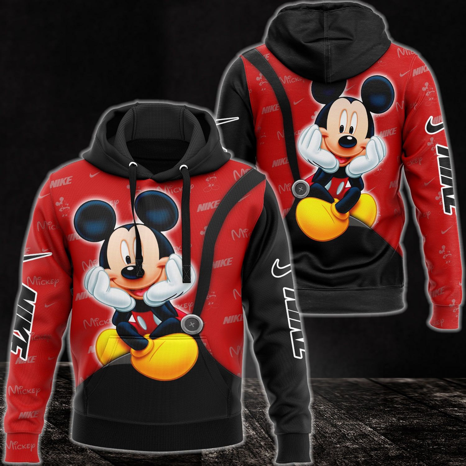 NK 3D Hoodie US NK5596 Ver 172 Hoodie