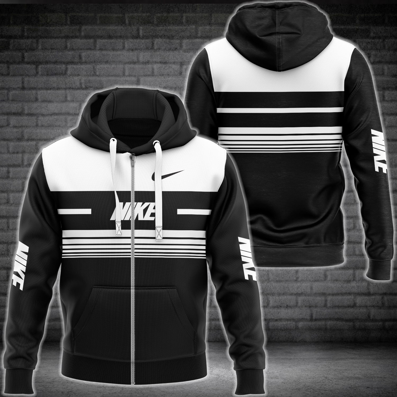 NK Zip Hoodie NK5369 Ver 259 Zipper Hoodie