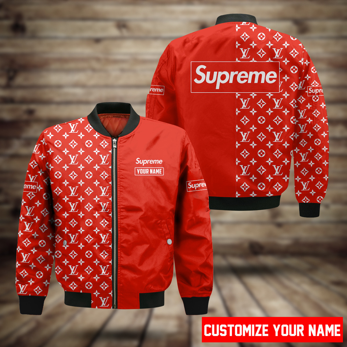 SUP Customize Name Bomber Jacket SUP5191 Ver 26 Bomber