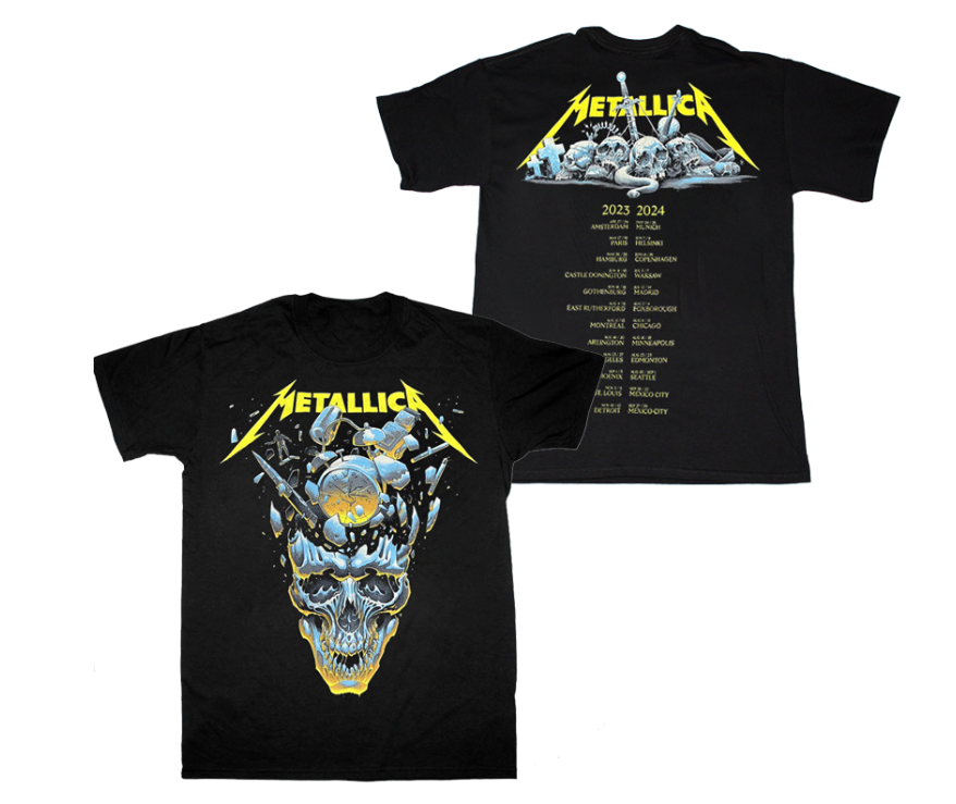 Metallica Band Thrash Metal Tour 2023 2024 Shirt