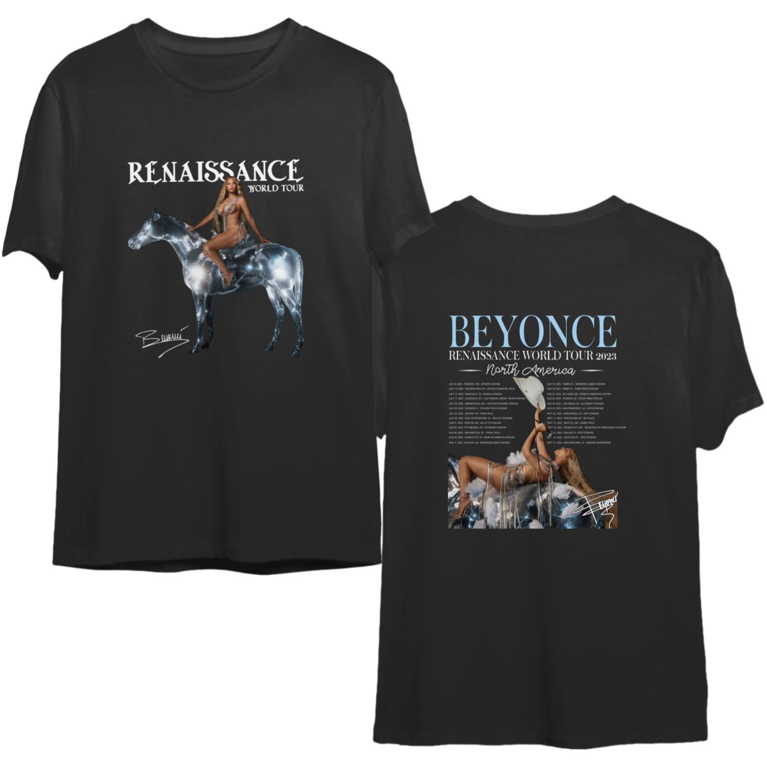 2023 Beyonce Renaissance North American Tour T-Shirt