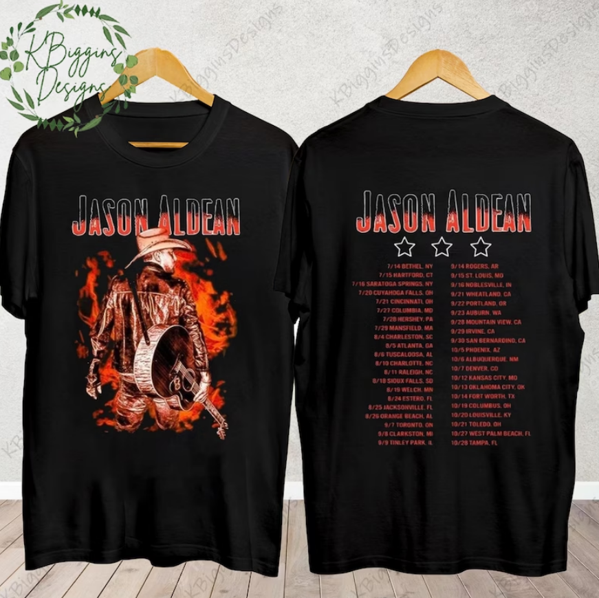 Jason Aldean Highway Desperado Tour 2023 Shirt 13