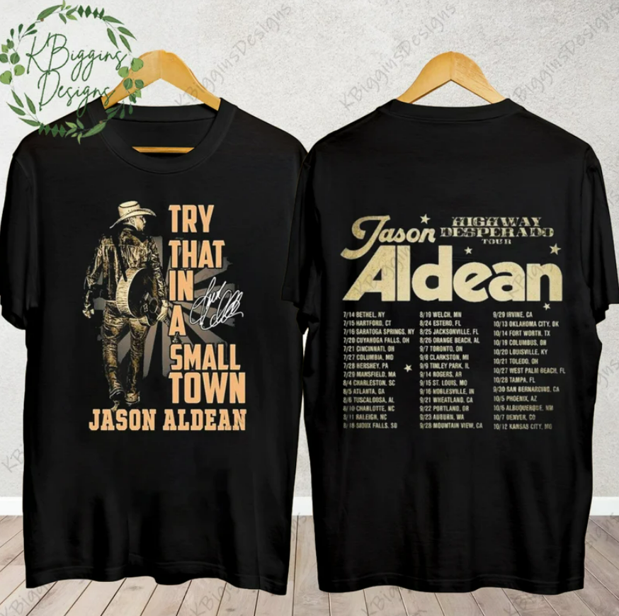 Jason Aldean Highway Desperado Tour 2023 Shirt 2