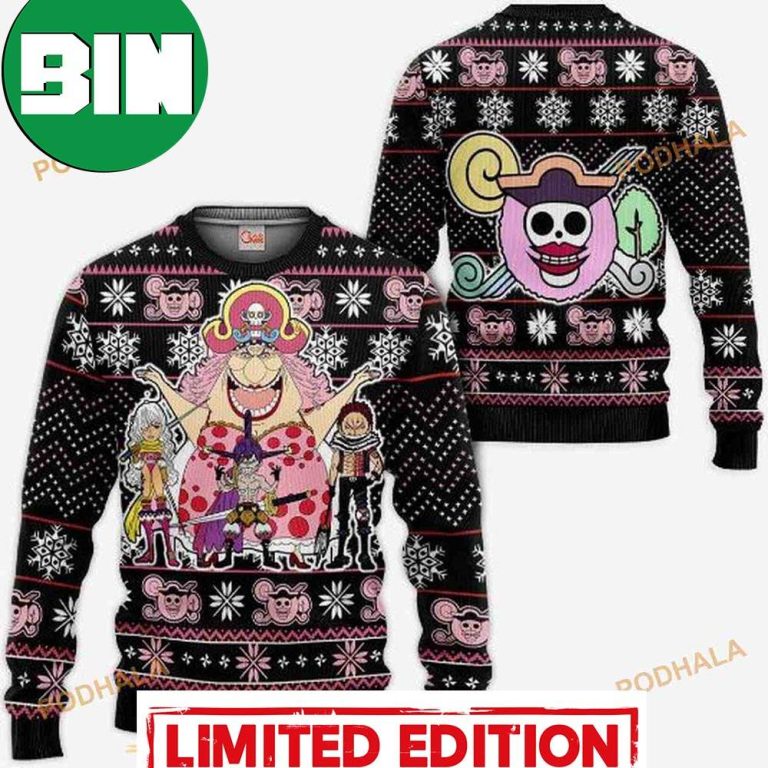 Big Mom Pirates Anime One Piece Christmas 2023 Best Gift Ugly Sweater