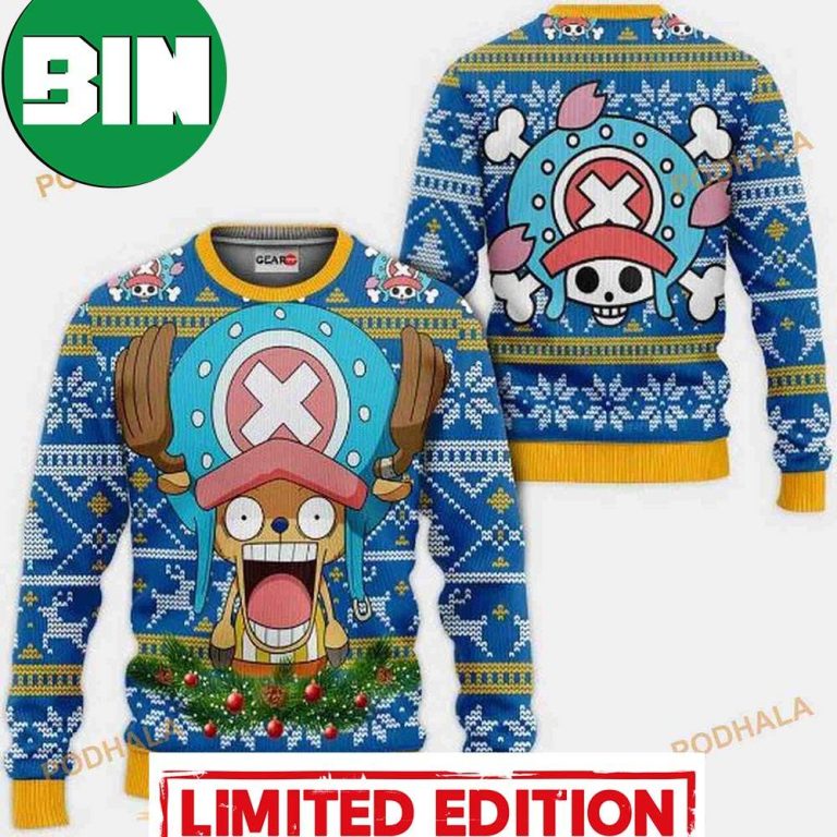 Chopper One Piece Anime Xmas Ugly Christmas Sweater