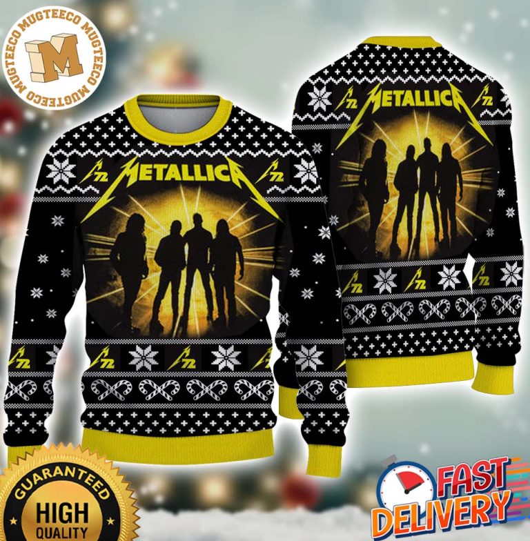 Metallica M72 Album 2023 Ugly Christmas Sweater