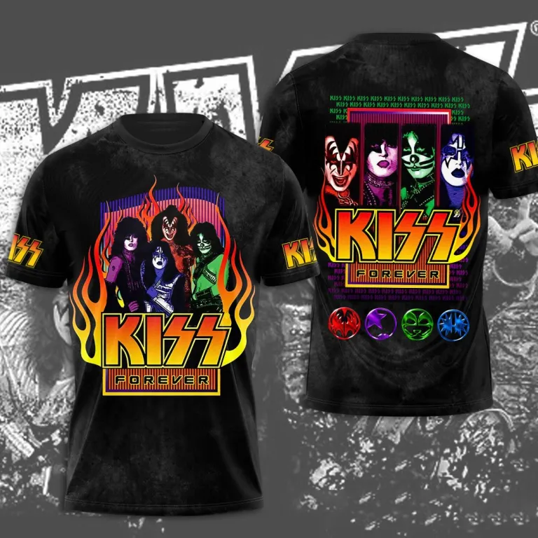 Kiss Band 3D All Over Print Shirt-2708