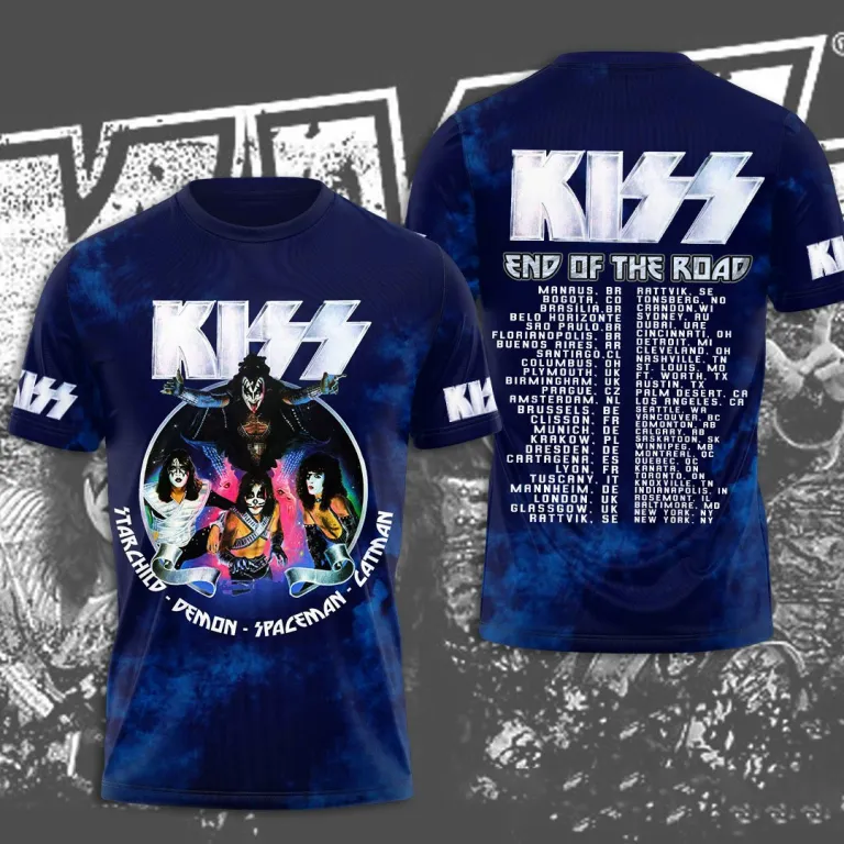 Kiss Band 3D All Over Print Shirt-2709