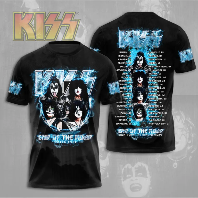 Kiss Band 3D All Over Print Shirt-2710