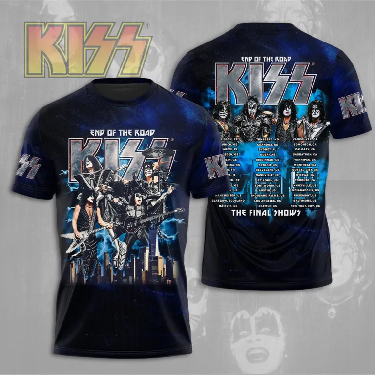 Kiss Band 3D All Over Print Shirt-2713