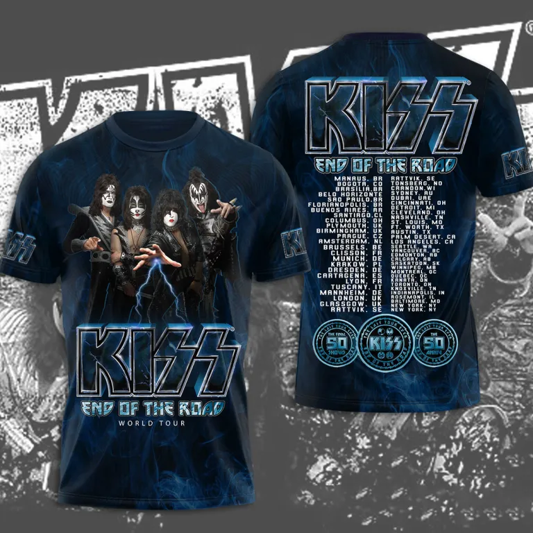 Kiss Band 3D All Over Print Shirt-2714