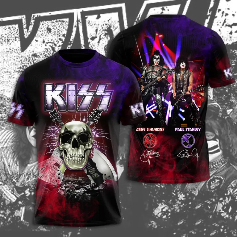 Kiss Band 3D All Over Print Shirt-2715