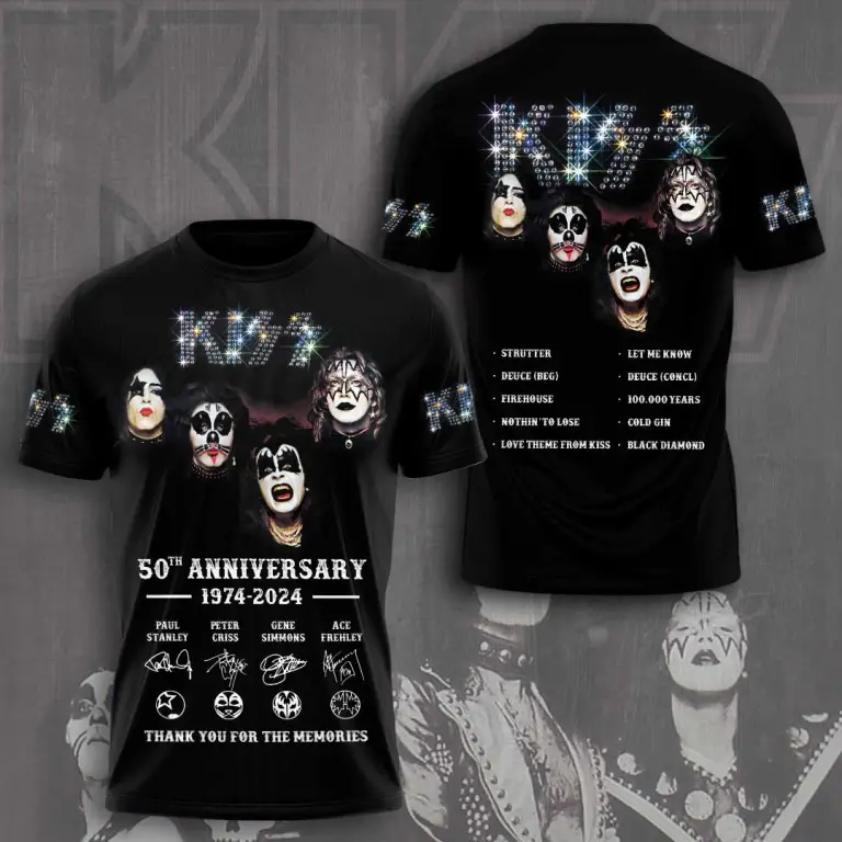 Kiss Band 3D All Over Print Shirt-2716