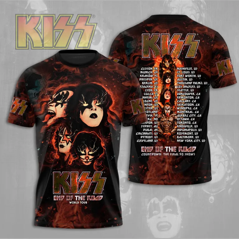 Kiss Band 3D All Over Print Shirt-2717