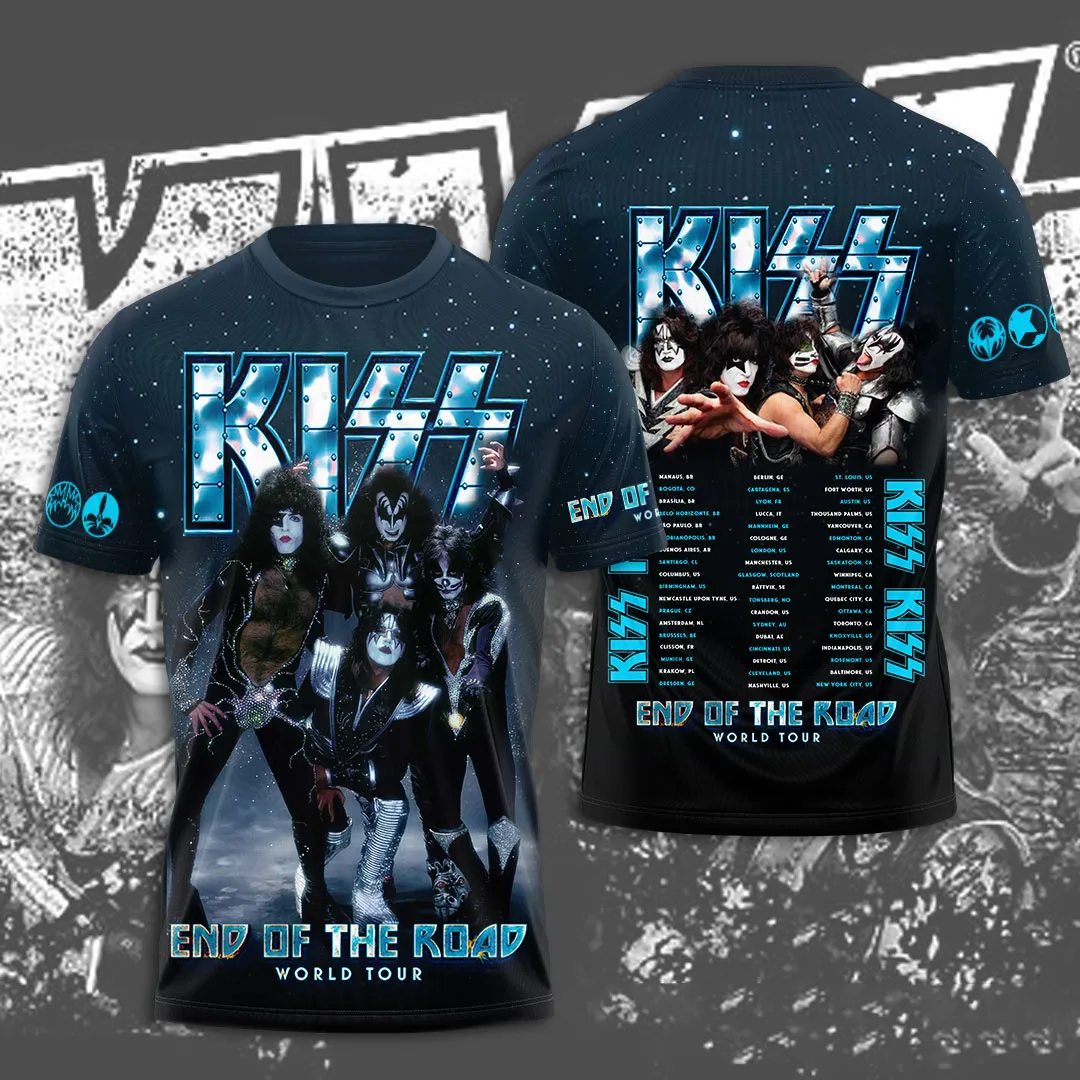 Kiss Band 3D Apparels